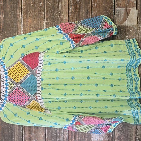 John Mark Multicolor Bohemian Blouse, Size 1X, NWT - Picture 2 of 5